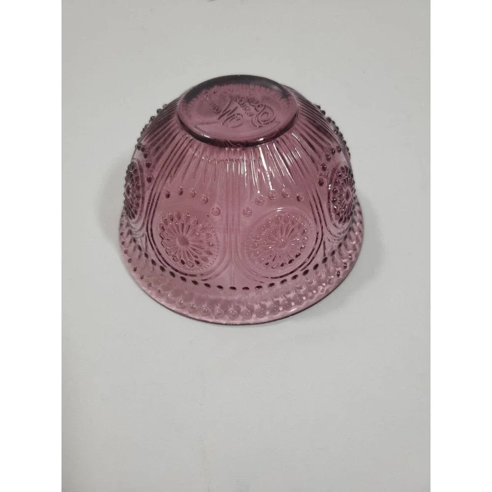 The Pioneer Woman Embossed Bowl Cranberry Colored